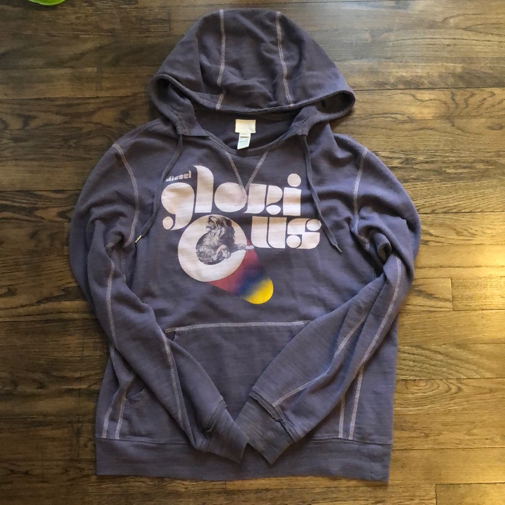 Men’s Diesel Lightweight Hoodie | Size Large